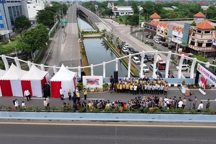 [ID] Meresmikan Flyover Madukoro di Kota Semarang, Provinsi Jawa Tengah