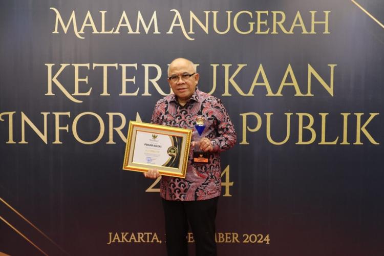 [ID] Malam Anugerah Keterbukaan Informasi Publik Tahun 2024, Perum BULOG Capaian Tertinggi 