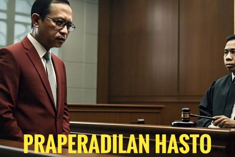 [ID] Jurus Praperadilan hasto Mentok di Dinding Takdir