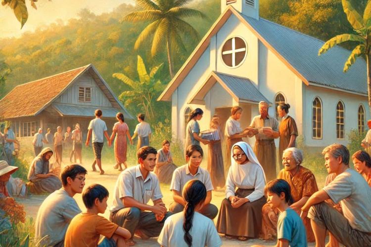 [ID] Peran Penting Orang Muda Katolik Paroki Kiupukan, dalam Pelayanan Pastoral