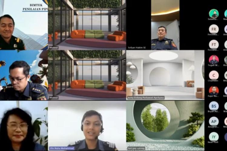 Hadiri Ibu Dr. Adolin, Kantor Bea dan Cukai Jayapura Sukses Zooming Issu Sosial Kultural  