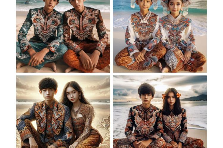 Batik Fraktal: Menghidupkan Tradisi melalui Motif Barongan yang Unik dan Modern