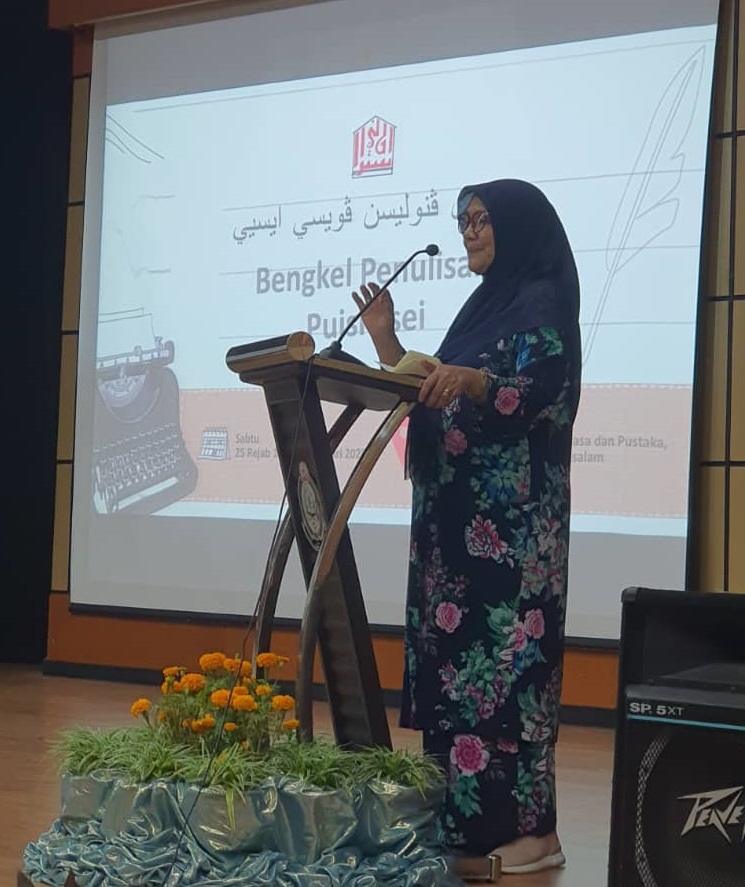 [ID] Gelar Kerja Sama Pelatihan Sastra, Ini Pesan Penyair Fatin Hamama R. Syam, Esai di Bandar Seri Begawan