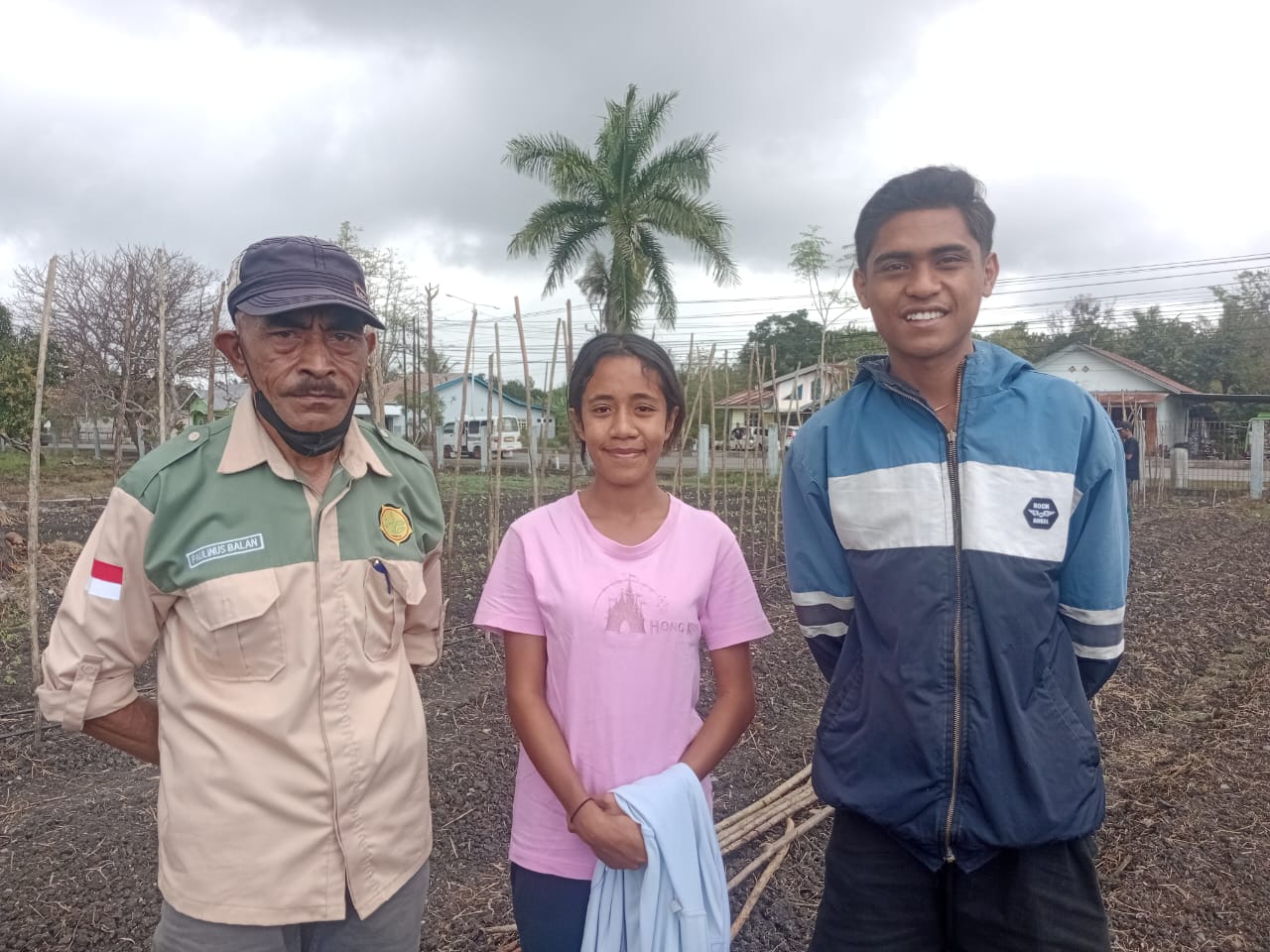 [ID] Mahasiswa Biologi Universitas Timor Lakukan PKL di Kebun BBU Dinas Pertanian TTU