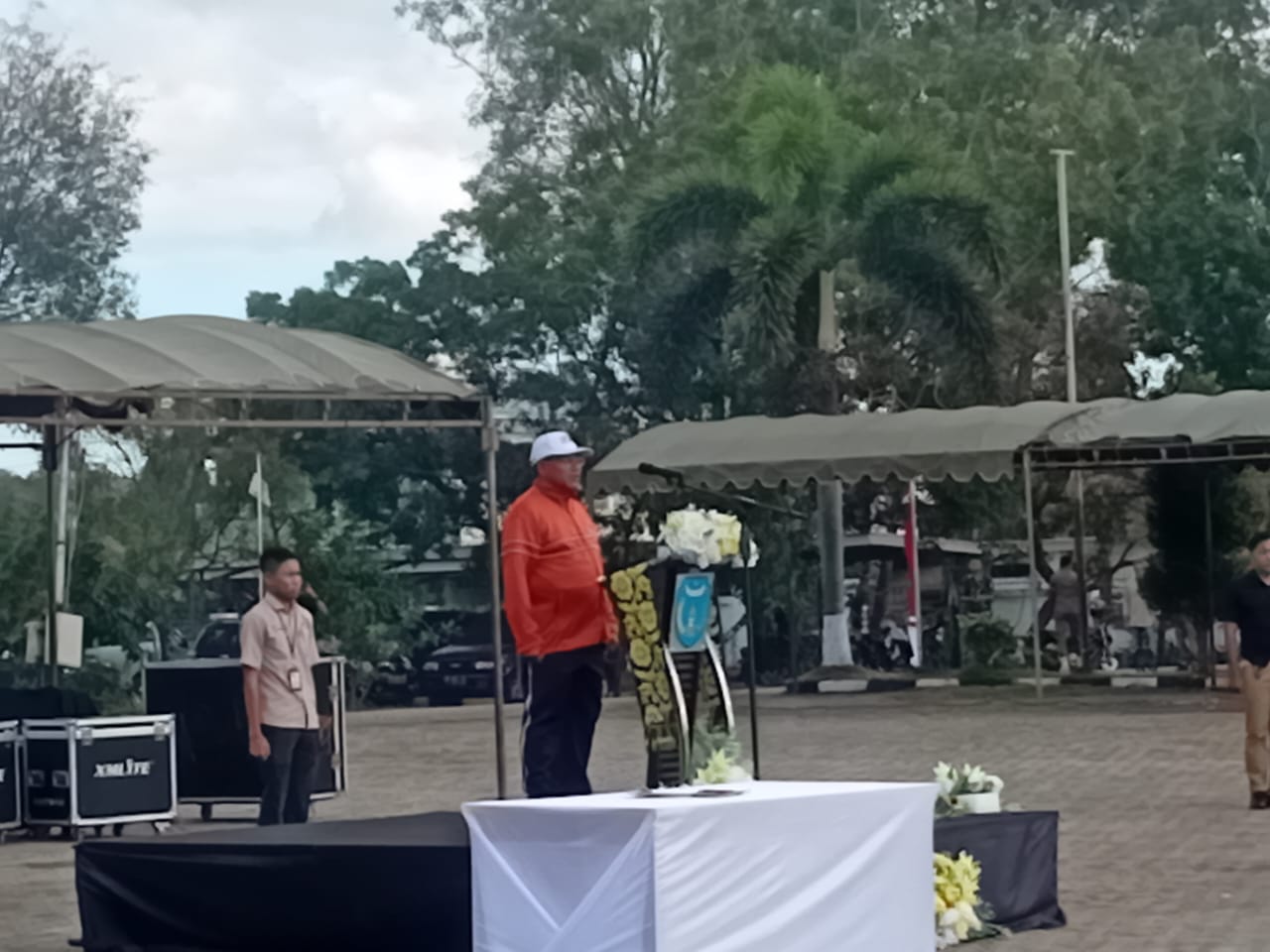 [ID] Wabup TTU Buka Secara Resmi Diklat Paskibra Kabupaten TTU Tahun 2025