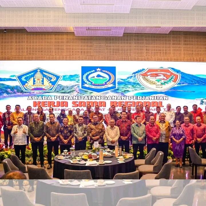 Bupati TTU Hadiri Penandatanganan Kerja Sama Regional Bali, NTB, NTT di Labuan Bajo