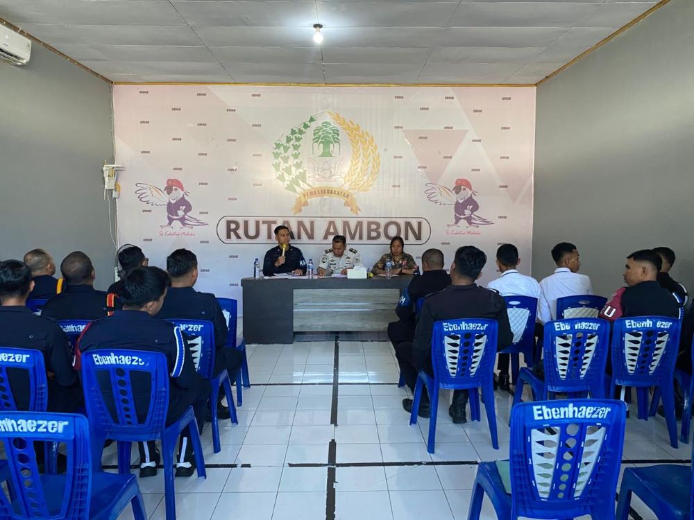 [ID] Jelang Hari Raya Idul Fitri, Rutan Kelas II Ambon Gelar Penguat Pengamanan Internal