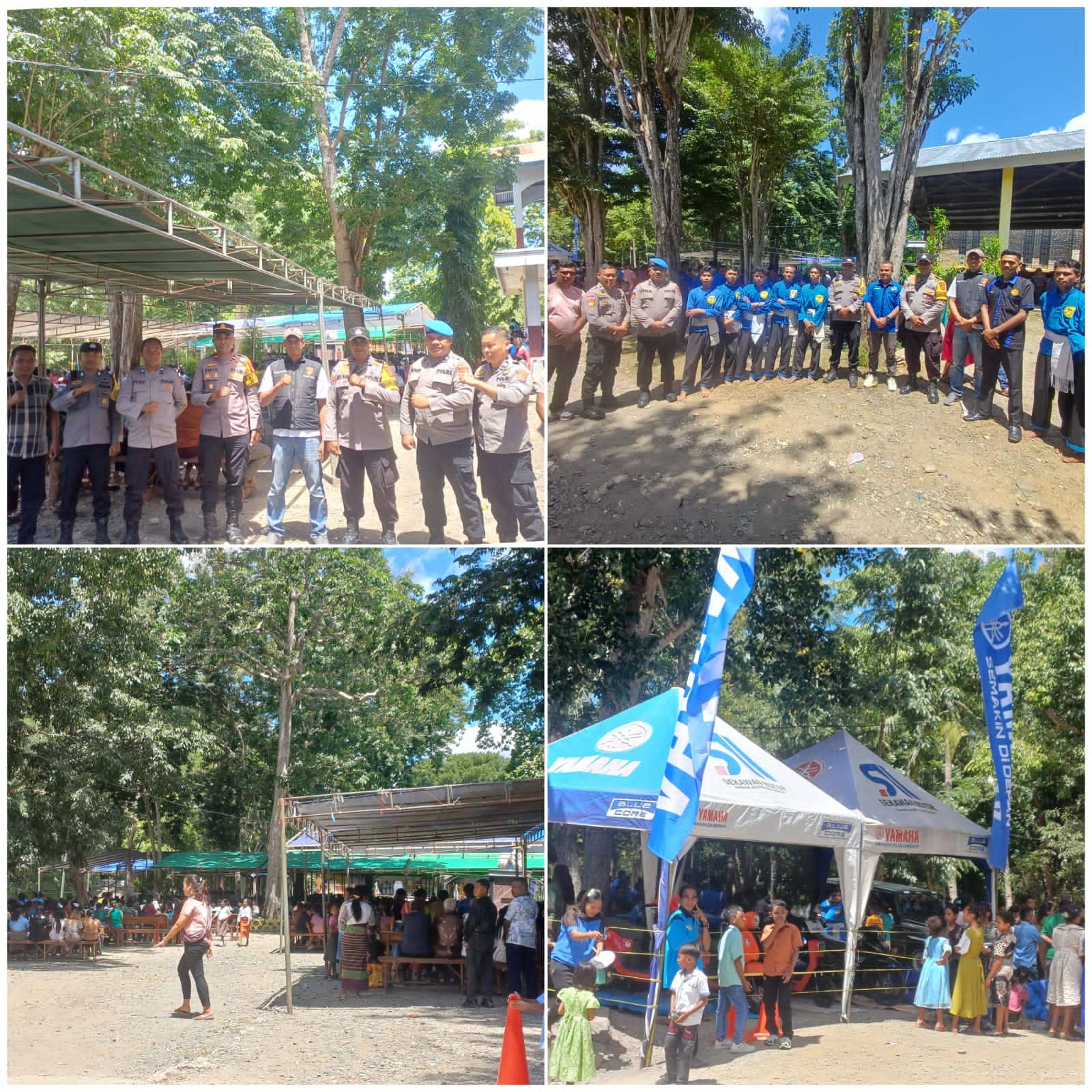 [ID] Pengamanan Ketat, Ribuan Umat Ziarah Kerahiman Ilahi, Misa Maubesi Berlangsung Aman dan Lancar