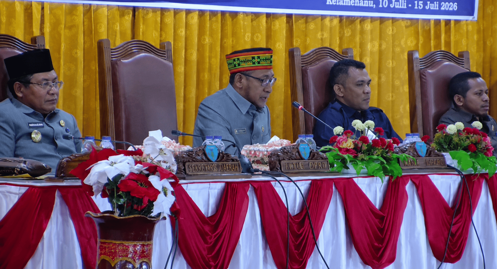 [ID] BK DPRD TTU Jatuhkan Sanksi Etik kepada Tiga Anggota Dewan, Rapat Paripurna Tetapkan Jadi Keputusan DPRD