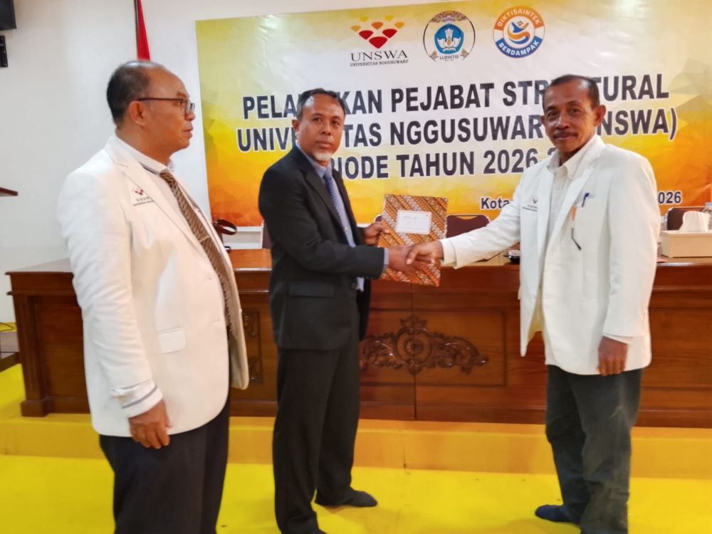 Rektor Baru UNSWA Mulai Benahi Tata Kelola, dari Data PDDikti hingga Mutu Akademik